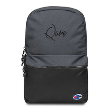 Load image into Gallery viewer, Embroidered Qūre x Champion Backpack