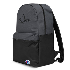 Embroidered Qūre x Champion Backpack